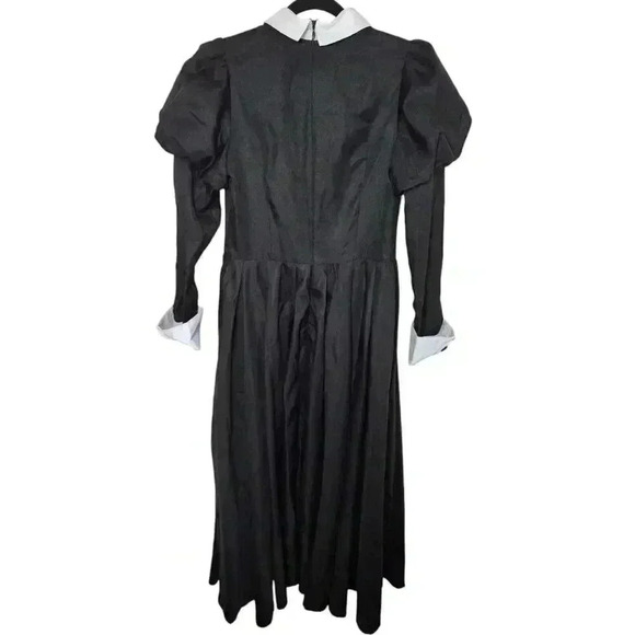 Wednesday The Addams Family Costume Girls Adams Fancy Dress Size Length 47" *CUT - Picture 8 of 16